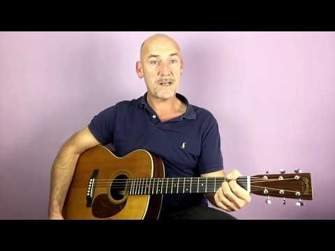 Leonard Cohen - Bird on a wire - Guitar lesson by Joe Murphy