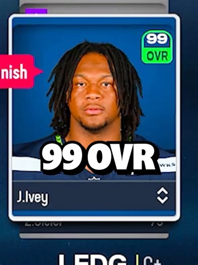 I turned the worst defensive end into a 99 overall