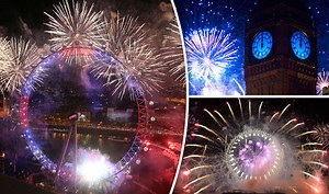 London New Years Fireworks 2015/2016