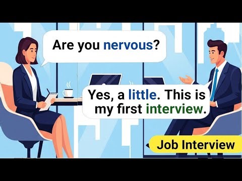 Real Life Job Interview Examples For Practice | English Conversation Practice For Beginners
