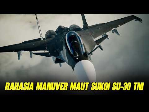 NYALI LAWAN CIUT! Rahasia "Tarian Kematian" Sukoi SU-30 TNI AU yang Tak Terdeteksi Radar
