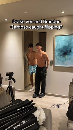 Drake von and Brandon Cardoso Caught Flipping?