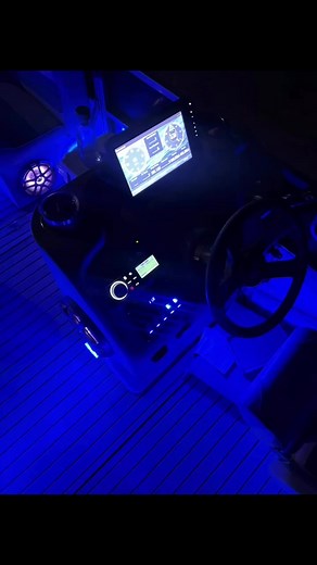 22K views · 55 reactions | Just Had my Pontoon Party Boat lights installed Tonight #TellMeWhatYallThink #WhatIsItMissing #Boatlife #InterstateMoney | Dexter Goldwire Jr. | Facebook