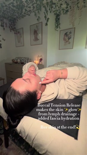 Buccal Release has added benefits! Fascial hydration is my favorite. Applying sustained pressure can encourage fluid exchange in the extracellular matrix. Hydrated fascia creates smoother surface tension✨ Skin can’t glow when the fascia is tight and dehydrated #dartmouth #massachusetts #southcoast #newbedford #buccalmassage