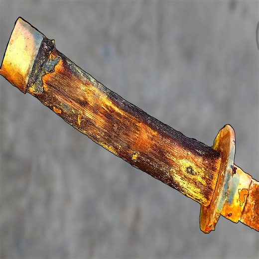 1.8M views · 35K reactions | Rusty Japanese Katana Sword Restoration | DIY & Crafts | Facebook