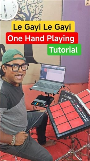 Le Gayi Le Gayi | Octapad Patch Tutorial | One Hand Playing | SPD 20 Pro | Bubai Das Octapad Guru 🙏