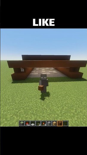 🔥 How to build a GARAGE in Minecraft? 😮 #minecraft #gaming #legend