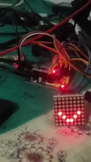 matrix display using arduino nano #matrix