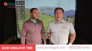 Come in out of the cold and jump into Lyman Orchards Golf Club's Trackman Golf simulator to play Pebble Beach, the most photographed course in golf! Visit www.lymangolf.com to book simulator time or call (860)398-6480! ⛳️ #PebbleBeach #Golf #golfing #pebblebeachgolf #golfsimulator | Lyman Orchards