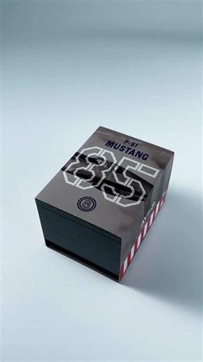 Take your seat in aviation history. Marking 85 years since the first P-51 Mustang took flight, this limited-edition timepiece celebrates an icon of the skies ✈️ Shop on 𝙖𝙫𝙞-8.𝙘𝙤𝙢, two models - one legacy! | AVI-8