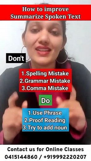How to Improve Summarize Spoken Text | Avoid Common Mistakes | PTE Tips 2026 #pte90