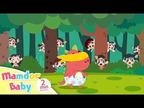 Ten Little Indians with lyrics👣👣👣 | Nursery Rhymes | Educational Songs | MamdorBaby❤️