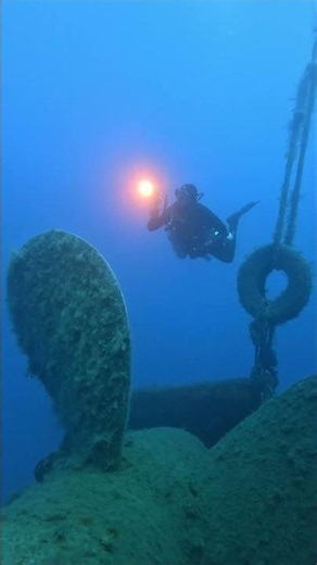 Fast-Paced Sidemount Diving on the World Famous Zenobia Wreck 🌊 #wreckdiving