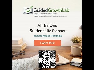 This Notion Student Planner Will Save Your Semester (Study Smarter, Not Harder)