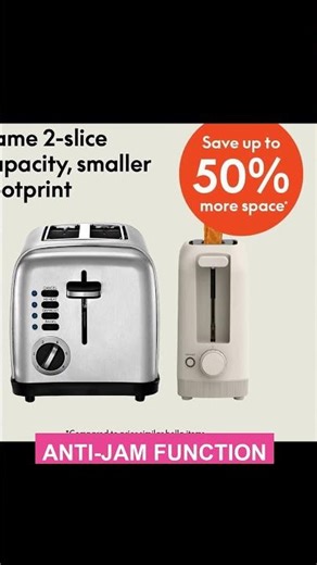 bella Slim Toaster: Perfect Toast Anywhere!