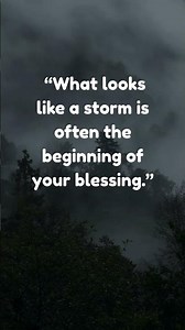 The Storm Before the Blessing #god #quotes #motivation #inspiration #love #shortvideo #english #yt