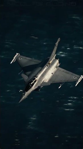 Dassault Rafale Radical Flight Display 🌪️✨ #AceCombat7 #Shorts