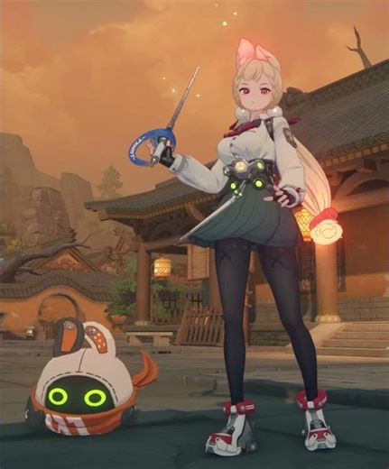 Where does she get all these swords?! 😂 #zzzero