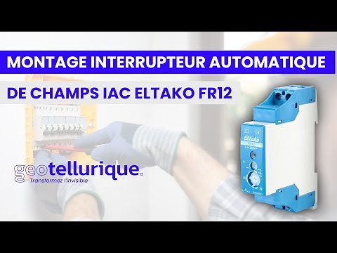 👉 MONTAGE Interrupteur automatique de champs IAC Eltako FR12 ⚡️