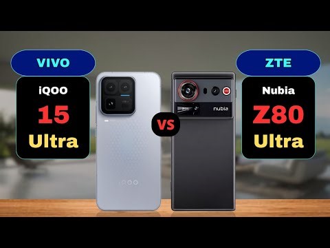 Battery 7000 mAh: iQOO 15 Ultra vs Nubia Z80 Ultra Comparison