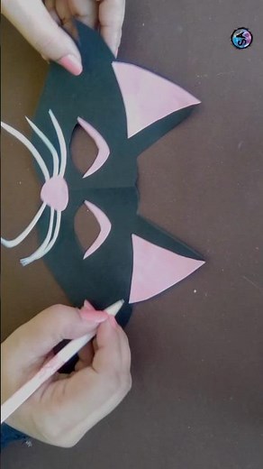 Cat Face Mask | Cat Mask | How to make Cat Mask | Paper Mask | Cat Craft #cat #facemask #mask