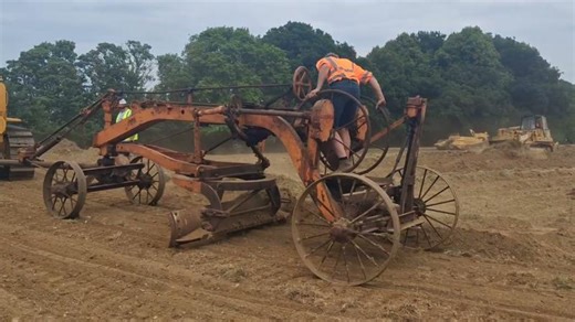 Caterpillar D10R bulldozer crawler towed grader 963B track shovel ACMOC Chapter 2 sibbertoft 2025 | Jim Turner