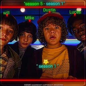 Season 1 - Season 5🥶🔥 | Stranger things