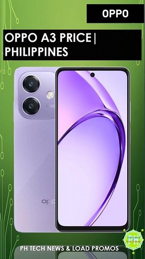 OPPO A3 PRICE LIST | PHILIPPINES #smartphone #oppoa3