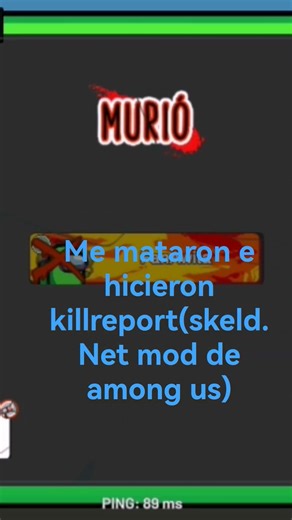 Me matan en among us con el mod de skeld. net #amongus