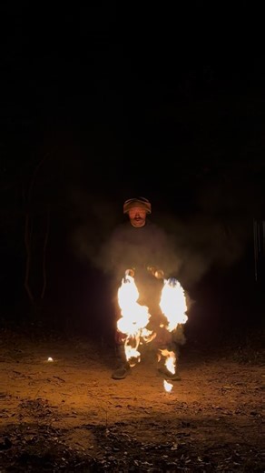 Well I set out to make an alternative to lycopodium powder as a fire effect but I believe I overshot that goal. This trigger fired torch can create a blast of fire from any orientation by squeezing the handle. The effect continues until it is released. That level of control is way beyond the capabilities of lycopodium and I am here for it. It is just really fun to have handheld flame cannons to dance with. A couple things to note: These v1 torches are a bit on the heavier side so bear that in mi