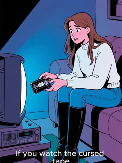 Rules Creepypasta: If You Watch the Cursed Tape If you watch the cursed tape, follow these rules to survive. After watching, you have exactly seven days before you die. Your phone will ring immediately after the tape ends, answer it to confirm the curse. The only way to break the curse is to copy the tape and make someone else watch it. Never watch the tape alone, witnesses might save you. Unplug all televisions in your home, she comes through the screen. If you see a well in your visions, stay 