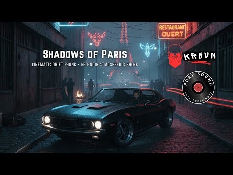 K R Ø V N | Shadows of Paris | Phonk / Cinematic Drift Phonk | Official Audio