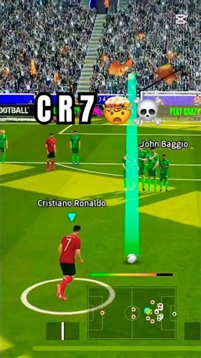 CR7 FREE KICK 😳⚽ | eFootball
