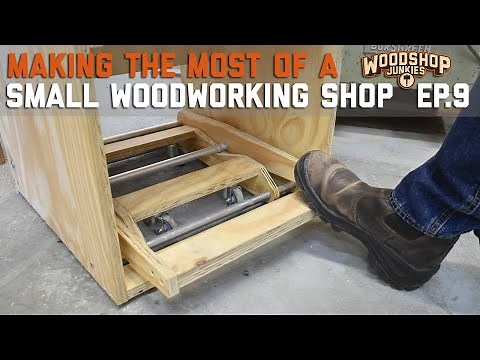 Retractable Bench Wheels - Why Buy If You Can DIY?