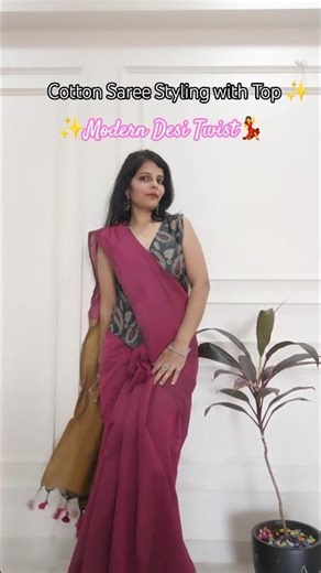 Slay in Cotton Saree ✨ Effortless Summer Elegance|| “Cotton saree but make it viral!”