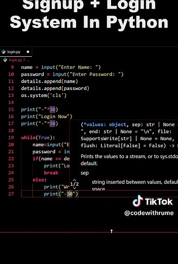 Simple Python Login System Tutorial