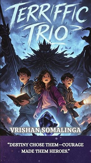 Young Author Spotlight | The Terrific Trio | Vrishan Somalinga