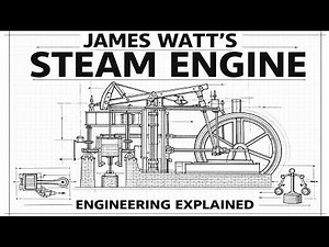 James Watt's Steam Engine | Engineering Explained