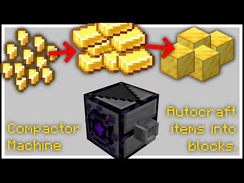 Autocraft using the Compactor in Minecraft (download)