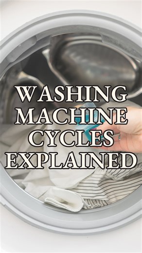 Zachary Pozniak on Instagram: "This is a dry cleaners breakdown of washing machine cycles! Basically each has a different level of water, agitation, rinsing, extraction speed, and time. Usually water temp is up to you. Most machines have a guide providing this info if needed. Hope this helps #Laundry #WashingMachine #LaundryTips"