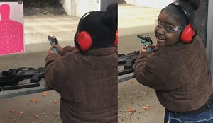 She Thought It Would Be All Fun & Games Until She Fired That First Shot!