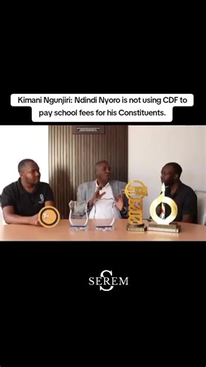 Ndindi Nyoro's CDF Usage Controversy Explained by Kimani Ngunjiri