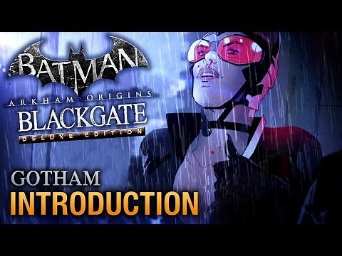 Batman: Arkham Origins Blackgate Walkthrough - Intro - Gotham [Deluxe Edition]