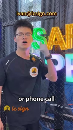 LCSIGN TONY on Instagram: "Your Vision, Our Glow!  Custom LED signs that shine day & night. Get free Design/Quote/Catalog Please contact  Email:ivan@lcsign.com WhatsApp:86 18027164804 #led #ledsign #ledlights #sign #signage #neon #neonsign #lol #signguy #lightbox #customsigns #illuminatedsigns #3dsign #businesssign #outdoorsign #signfactory #signage #signmaker #office #hotel #hospital #park #madeinchina #tony #lcsign #fyp #usa #reel"