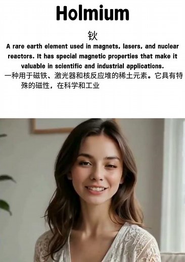 What is Holmium? #science #english #tutorial #viral #shorts #trending