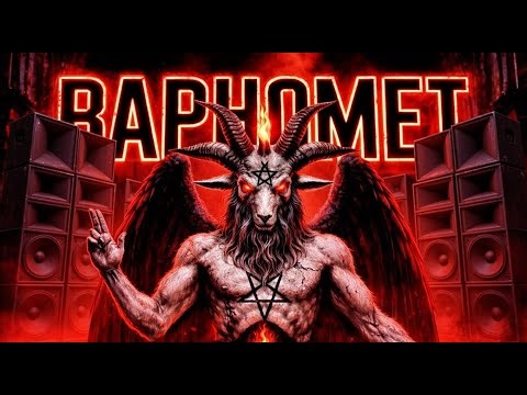 DARK TECHNO MIX🐐 — Occult Bass & Goat Head Ritual (1 HR+) | BAPHOMET