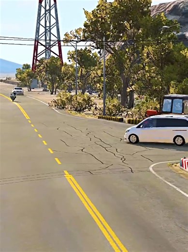 Cars Physics Test simulator videos #beamngdrive #fyp #clips #foru #america #simulator #viralvideo