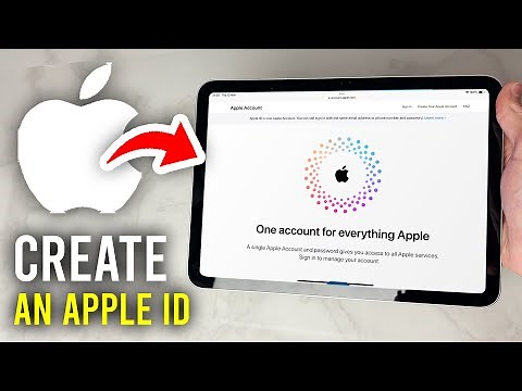 How To Create An Apple ID On iPad - Full Guide