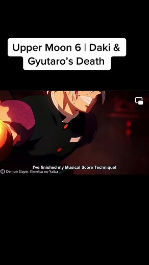 Upper Moon 6 | Daki & Gyutaro’s Death - Demon Slayer Season 2 Ending