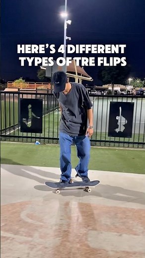 WHICH TRE FLIP DO YOU DO!? #skateboarding